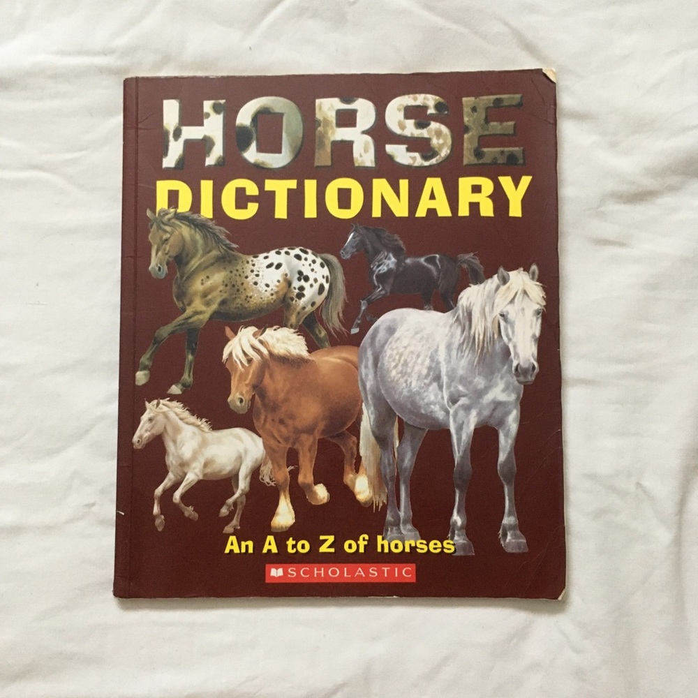 Scholastic Horse Dictation Picture Book A to Z